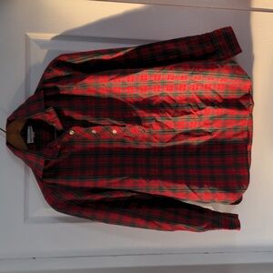 Vintage Bloomingdale's plaid shirt